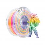 Rainbow PLA+ Filament 1kg Diameter 1.75mm Colorful Macaron 3d Printing Filament for sale