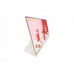 13.3 Inch Super Slim Desktop Kiosk Table Small LCD Digital Signage On Table Advertising Player Portable Wifi for sale