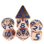 High Quality Dice Practical Polyhedral customizationDice Metal Gaming Dice Manual for sale