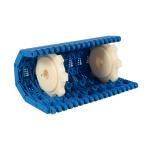 Blue Plastic Modular Belt Acid Resistant For Bakery Vegetable for sale