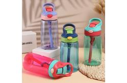 China 480ml Reusable Water Bottle Odorless  BPA Free Reusable Cup With Straw supplier