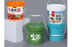 China Practical Plastic Storage Bucket / Food Grade Bucket with Handle supplier