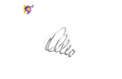 China Industrial Nickel Plated Wire Helical Coil Spring Conical Compression supplier