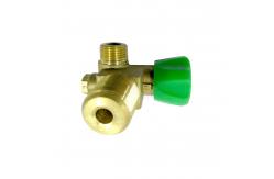 China Manual Autogas CNG Cylinder Valve CNG Tank Valve For Car Fuel System supplier