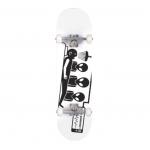 Alien Workshop Abduction White Complete Skateboard - 7.75 x 31.625 for sale