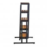 47.2 Length Convertible Folding Table E1 MDF With Metal Rack for sale
