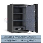 Fireproof Home Safe Fireproof Rating 30-120mins Fire Resistant Safe Box Best Fireproof Safe For Cash for sale
