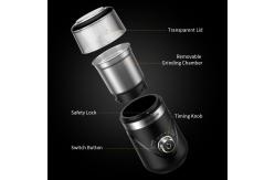 China ABS Automatic Coffee Bean Grinder 70g Capacity CG638B Portable Electric Espresso Maker supplier