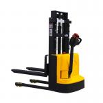 Yellow Pallet Stacker 1200kg 1500kg Electric Pallet Stacker for sale
