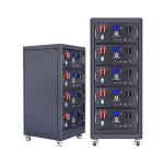 48V 51.2V Energy Storage Cabinet , Backup Energy LiFePO4 Rack Mount for sale