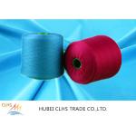 Fine Eveness Spun Polyester Knitting Yarn  , Polyester Weaving Yarn Ant I- Pilling