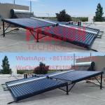 6000L Hotel Solar Water Heater 50tubes Vacuum Tube Solar Heating Collector for sale