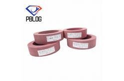 China Pink 150mm Glass Edge Polishing Wheel Matte Finish Processing supplier