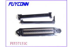 China IDC Male Connector RJ21 Centronic Ribbon Cable Connector With Cable Clip supplier