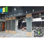 3 15/16 Inch Wooden Partition Wall , Sound Proof Timber Wall Panels For Conference Room for sale