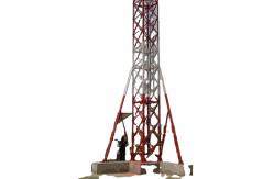 China Rooftop Telecom Tower With Bracket Lightning Rod Fall Arrest Aviation Light supplier