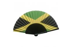 China Wooden Folding Fabric Handheld Fans Craft with Drawstring Organza Bags supplier