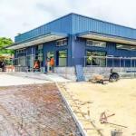 Q235 Q355 Grade Prefab Warehouse Building Low Maintenance for sale