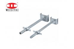 China 200mm Hollow Or Solid Electro Galvanized Scaffolding U Head supplier