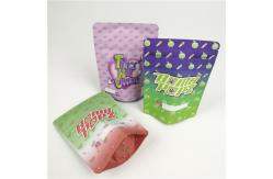 China Resealable 3.5g Mylar Smell Proof Bags Heat Seal CMYK supplier