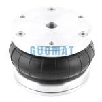 China GUOMAT 1B4.5X1 Air Lift Spring W01R584050 Firestone Plate Industrial Rubber Air Bellow for sale