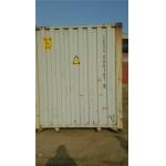 White Steel Old 20GP Used Freight Containers Strong And Durable for sale