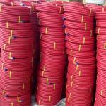 Custom High Pressure 7.6m EPDM Air Hose With BSP Or NPT Fittings for sale