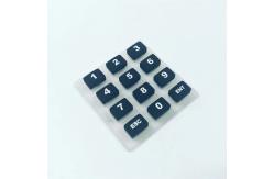 China Custom Size Keypads And Conductive Rubber Buttons For Performance supplier