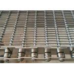 Pan Cake Baking Woven Eye Link Mesh Conveyor Belt With 316 Stainless Steel for sale