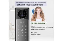 China Qleung S923MAX Intelligent Video Calling Face Recognition Fingerprint Smart Door Lock supplier