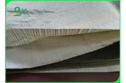 China Green Thin Woven Bag Composite Paper For High - Strength Cement Packaging Bags supplier