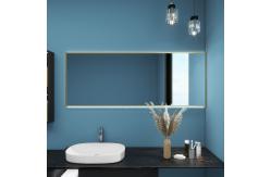 China High Tech Touch Custom Bathroom Vanity Mirrors High Versatility Shatter Resistant supplier