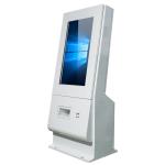Outdoor Self Service Kiosk Touchscreen 240V 8ms Response Time With A4 Printer for sale