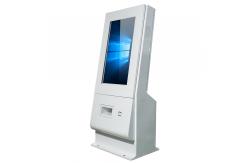 China Outdoor Self Service Kiosk Touchscreen 240V 8ms Response Time With A4 Printer supplier