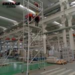 Easy Install Mobile Aluminum Scaffolding Tower 3m 12m Height for sale