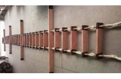 China Nylon Rope Pilot Ladder Marine Boarding Ladder 1.8m Width 15kg - 50kg supplier