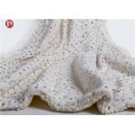 Silver Plating Flannel Polyester Fleece Blanket Reversible Plush Throw Fluffy Soft Bed