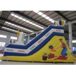 High Slide Mini Inflatable Pool Slide , Waterproof Funny Commercial Slip And Slide