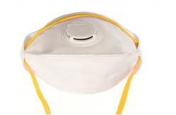 China High Filtration FFP3 Dust Mask Eco - Friendly Foldable For Public Places supplier