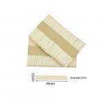 ODM Natural Wooden Ice Cream Stick 65mm For Popsicle for sale