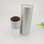 Biodegradable Cylinder Silver Paper Tube Cosmetic Packaging Kraft Paper Core Tube for sale