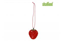 China Hanging Sweet Strawberry Plastic Car Air Freshener Decorative  Practical supplier
