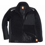 Mens Micro Fleece Warm Jacket , 320gsm Mens Winter Work Clothes for sale