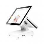 400CD/M2 Android POS System Pos Dual Screen Cash Register 1366*768 Pixels for sale