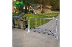 China Sturdy Queue Stand Metal Crowd Control Barriers For Event supplier