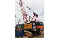 China Used 2020 60t Crawler Cranes Maximum Lifting Weight 71.3t Folding Online supplier