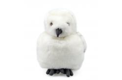 China EN71 Machine Washable Head Rotatable White Owl Plush Toy supplier