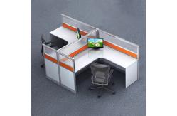 China MFC Panel Modular Office Furniture Workstation Partition Office Cubical Desk supplier