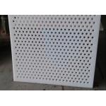 Polypropylene Plastic Perforated Sheet Plate Round Hole Punching