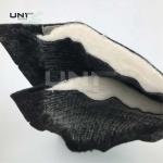 Glue Sewing Shoulder Pads , Black Jacket Shoulder Pads Polyester